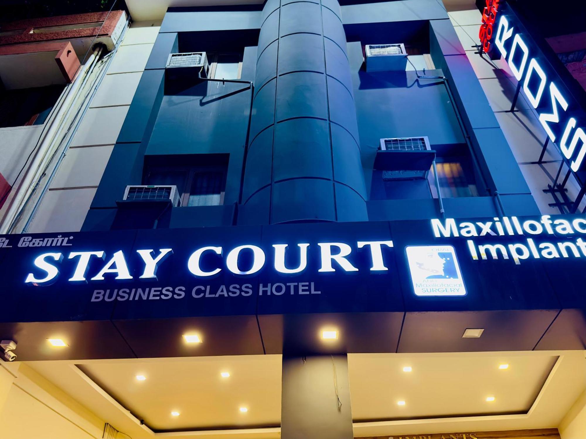 Stay Court - Business Class Hotel - Near Central Railway Station Ченай Екстериор снимка